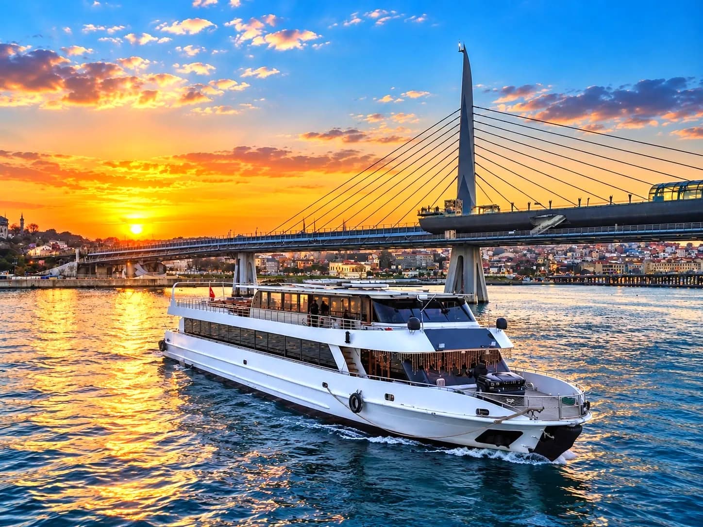 Bosphorus Dinner Cruise – Dinner on the Bosphorus & Turkish Night